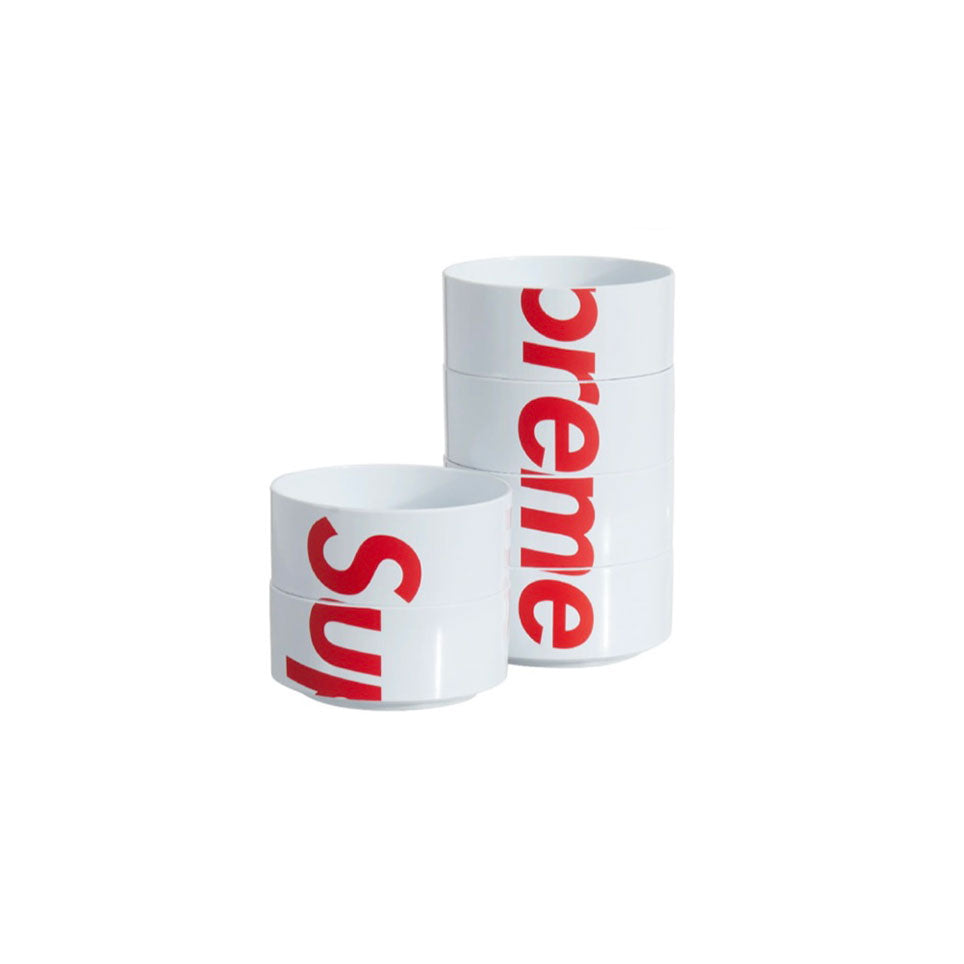 Supreme Heller White Bowls (Set of 6)